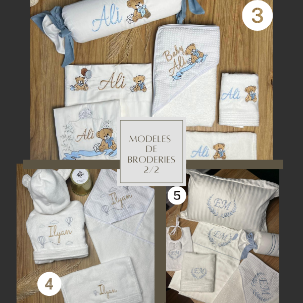 2 Peignoir Et Cape Bébé