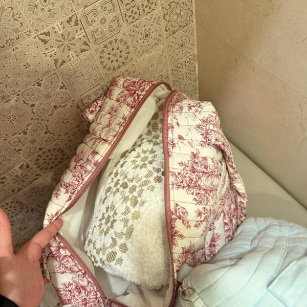 Sac Weekender Toile de Jouy