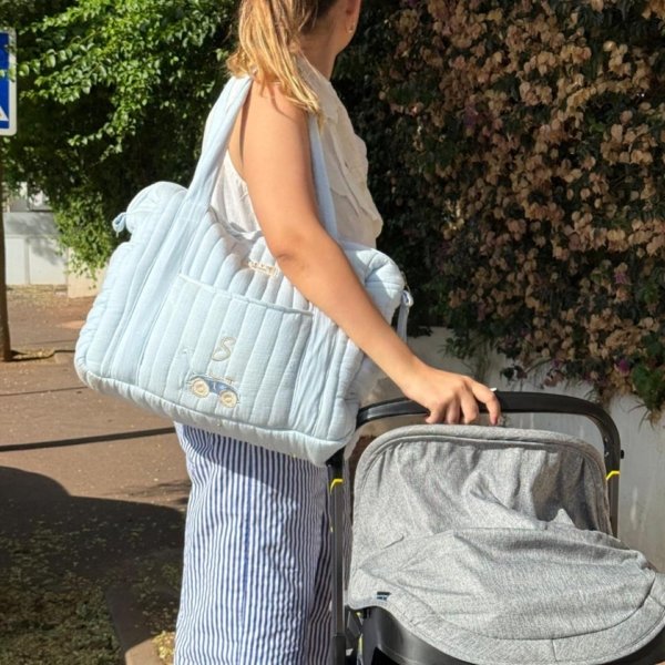 Sac Weekender Toile de Jouy