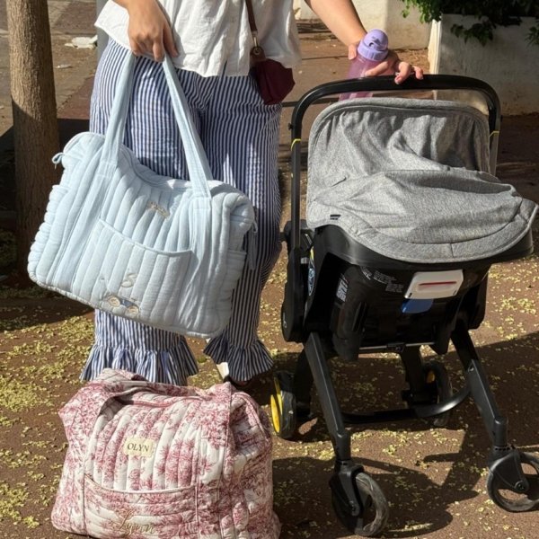 Sac Weekender Toile de Jouy