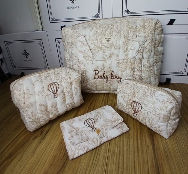 Sac Weekender Toile de Jouy