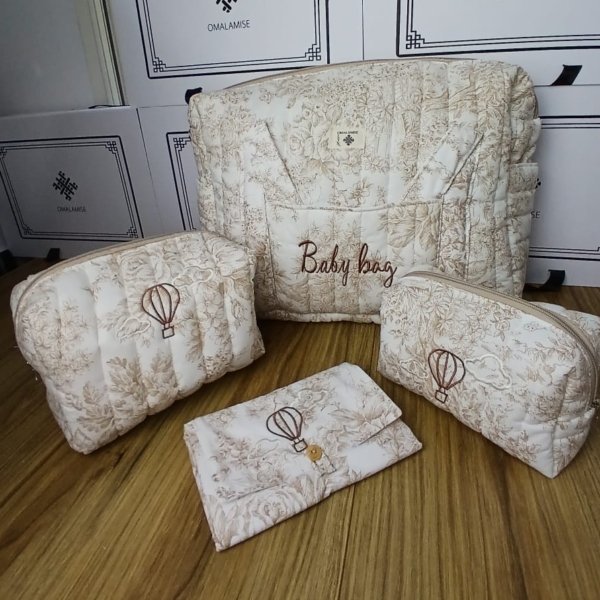Sac Weekender Toile de Jouy