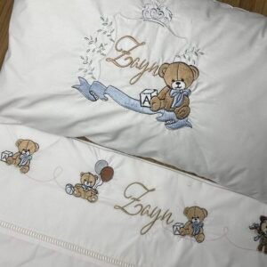 Tour de lit, oreiller , drap plat, oreiller bonbon, Taie d'oreiller