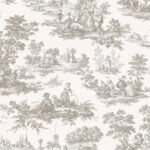 Toile de jouy Beige