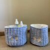 Panier de rangement Vichy