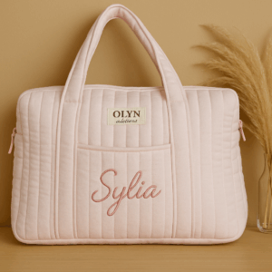 Sac Weekender gaze de coton