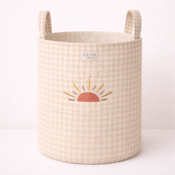 Panier de rangement Vichy