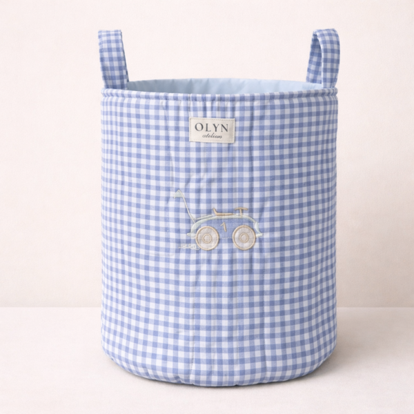 Panier de rangement Vichy