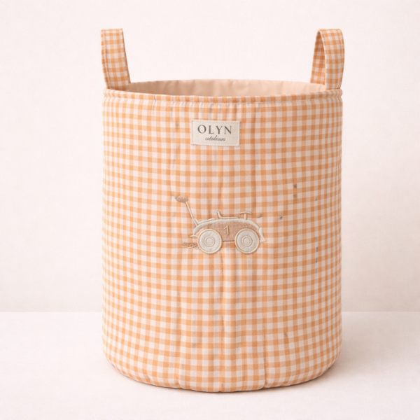 Panier de rangement Vichy