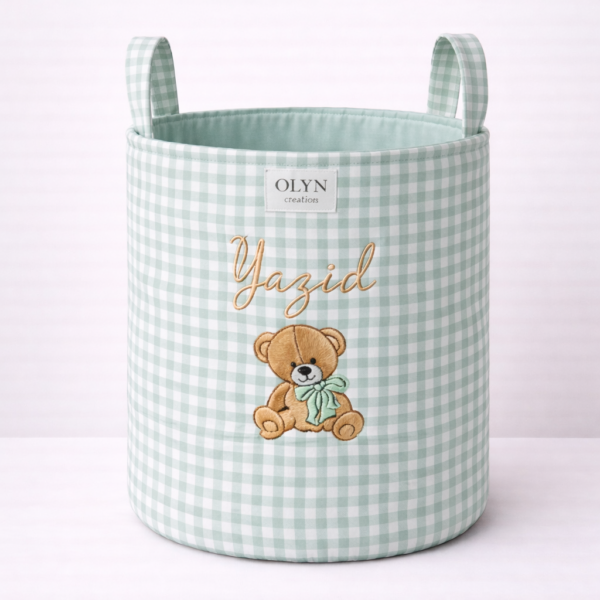 Panier de rangement Vichy