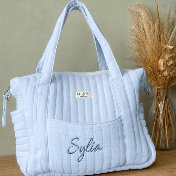 Sac Weekender gaze de coton