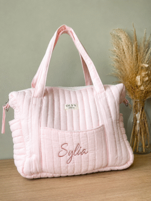 Sac Weekender gaze de coton