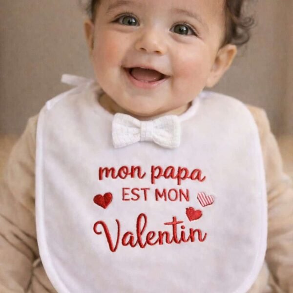 Bavoir à message
