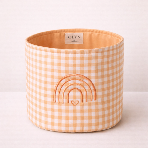 Panier de rangement Moyen Vichy