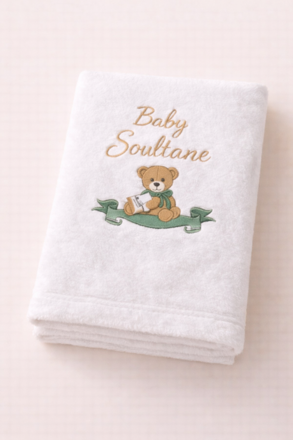 servietteenfanttheme Serviette de bain Enfant