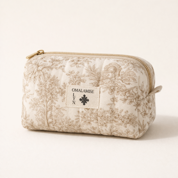 Trousse Moyenne Toile de Jouy