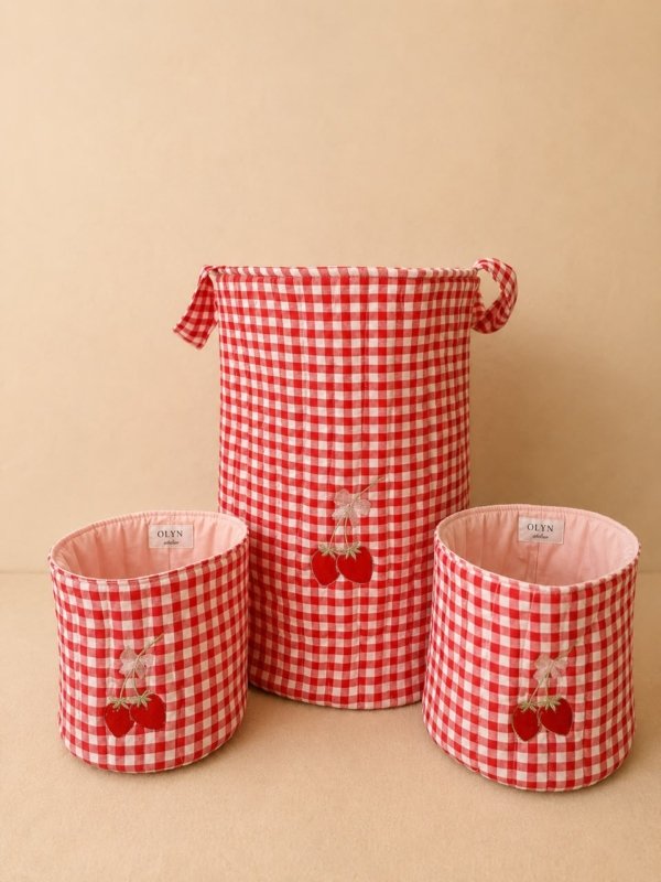 Pack linge bébé FRAISE 🍓