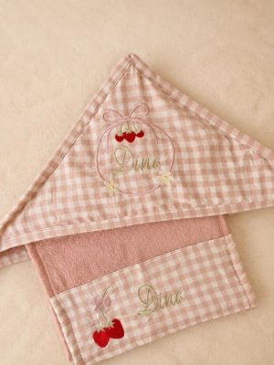 Pack linge bébé FRAISE 🍓