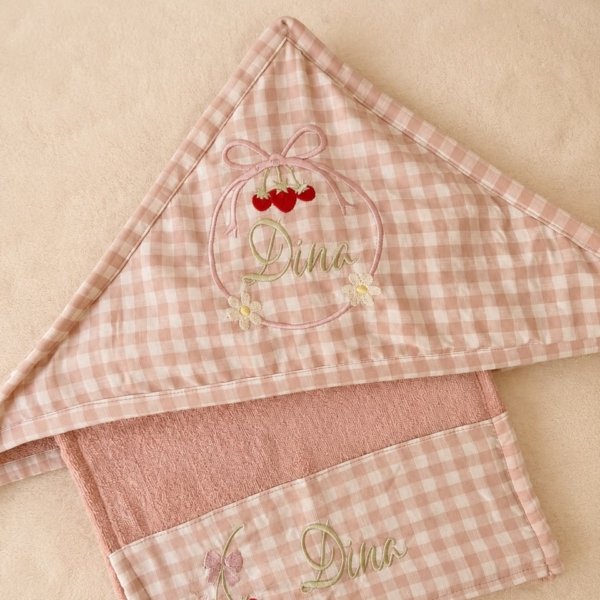 Pack linge bébé FRAISE 🍓