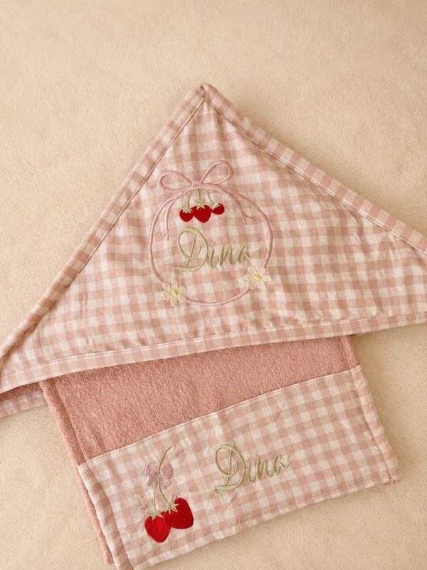 Pack linge bébé FRAISE 🍓